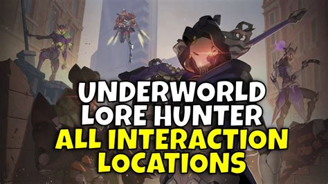 Playing missions and completing various goals will unlock lore entries, movies, never-before-revealed details about your favorite heroes and characters, and clues about the future of the world of Overwatch. . Overwatch underworld lore interactions